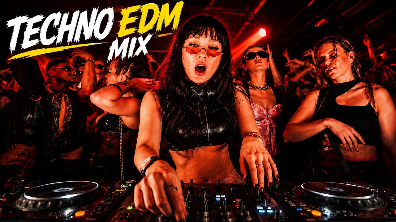 HARD TECHNO MIX 2026 🔥 Industrial Techno & Warehouse Rave | Dark EDM Heavy Bass | VOL.1