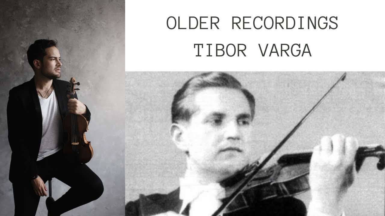Reacting to OLDER RECORDINGS! Tibor Varga