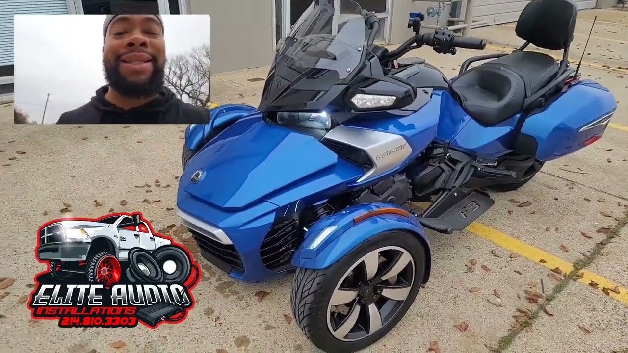 2021 Can-am Spyder F3-T Wiring Rescue and Walk Away Challenge Super Loud and Crystal Clear 🔥🔥🔥 💯💯💯
