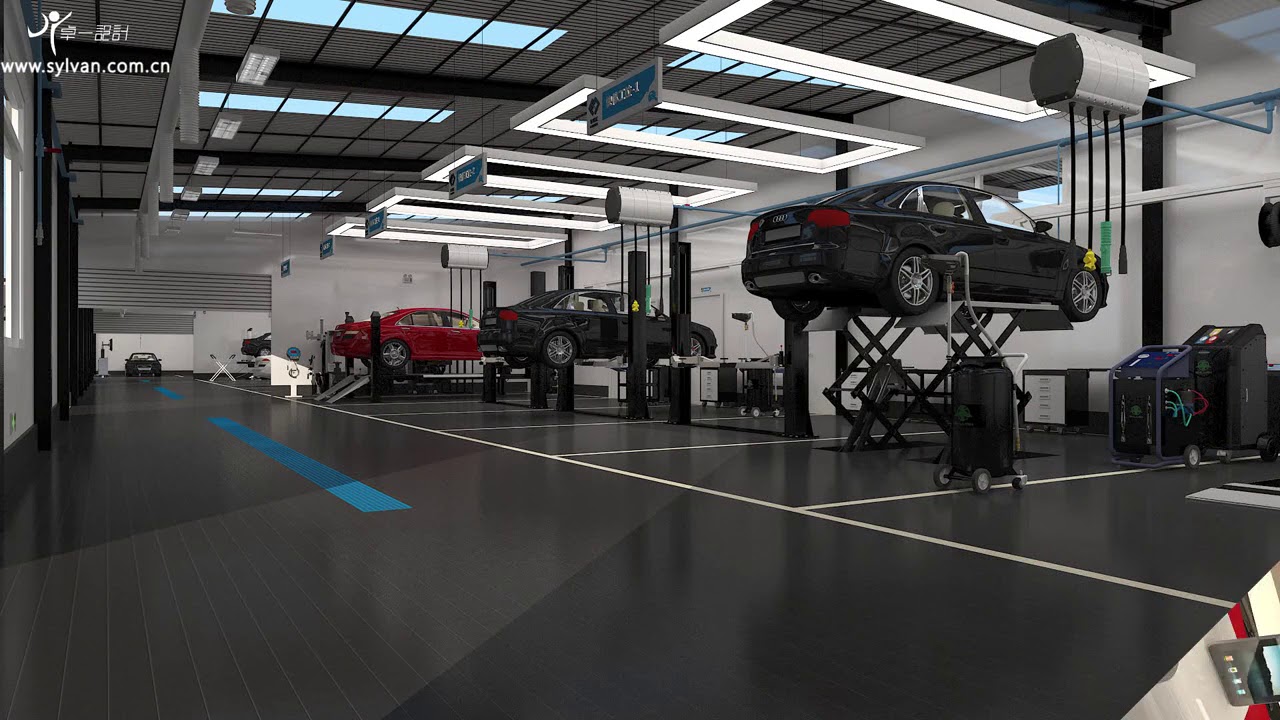 A collection of some SYLVAN Auto Workshop design cases