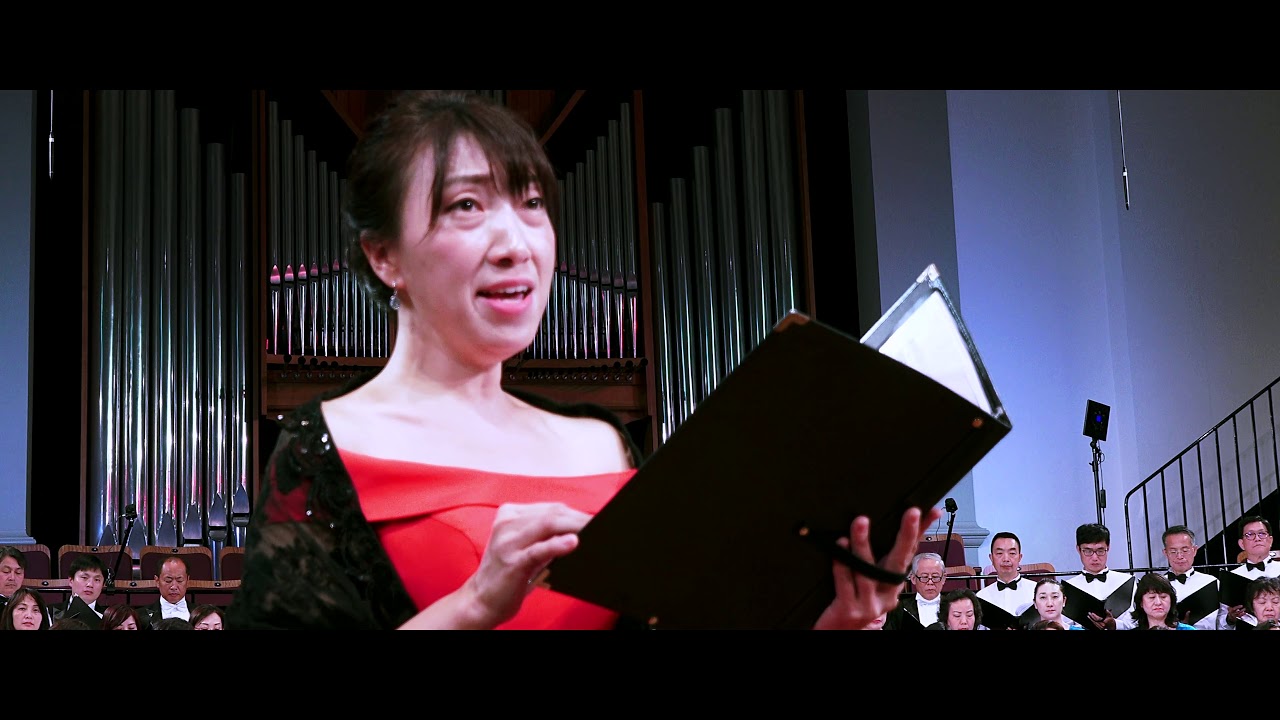 9.《榮耀歸與上帝》選自聖樂大合唱《受膏者》馬革順 作曲 “Glory To God” from “The Anointed One“ Music by Gershom  Ma.