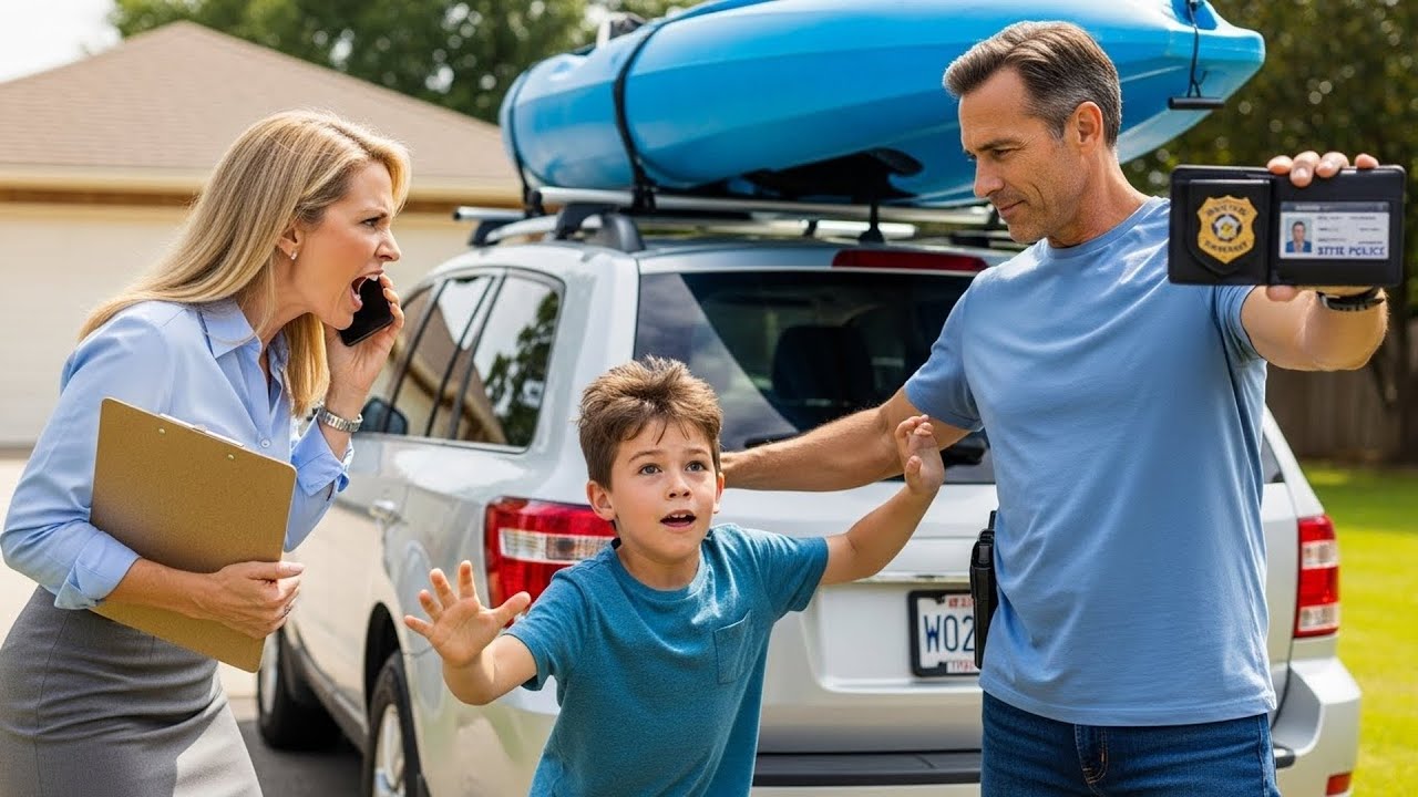 HOA Karen Called Cops After Her Kid Demanded My Kayak, Unaware I'm the State Trooper!