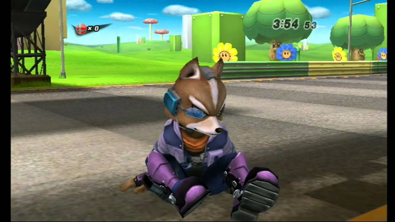 Super Smash Bros. Brawl : Classic Mode on Intense with Fox (Crazy Hand Clear)