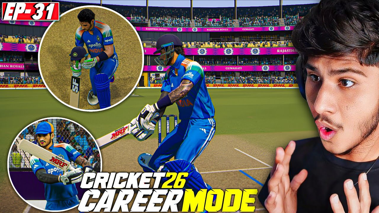 CRICKET 26 | CAREER MODE #31 | CLUTCH IN WORLD CUP FINALS?