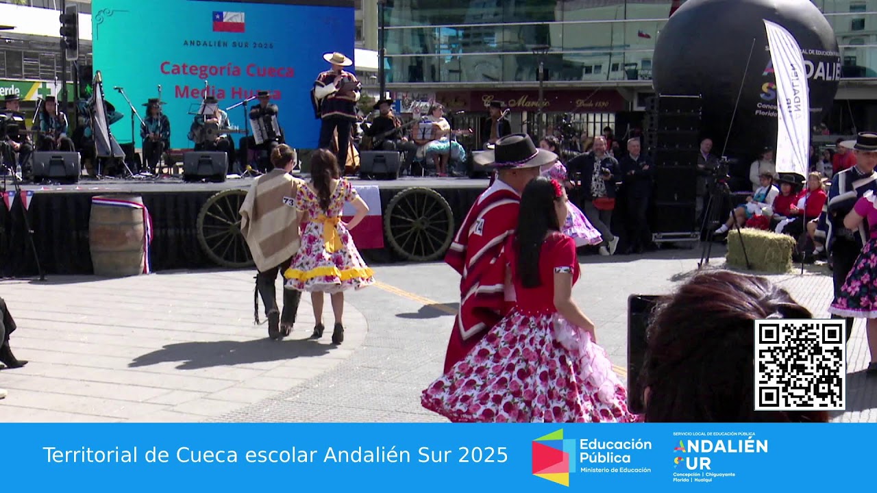 Territorial de Cueca escolar Andalién Sur 2025