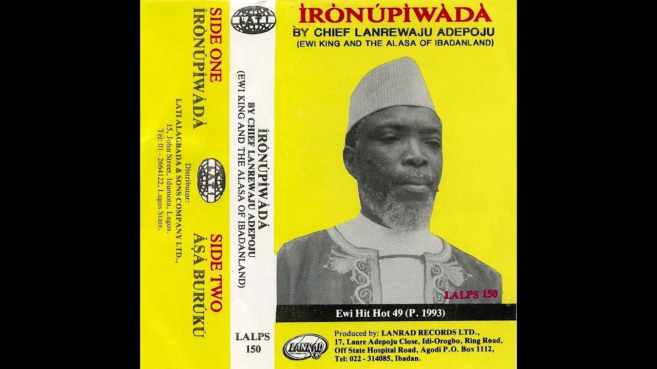 Chief Lanrewaju Adepoju -Asa Buruku