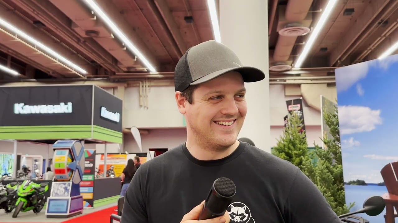 La moto trial avec le champion canadien Michel Fortin-Bélanger