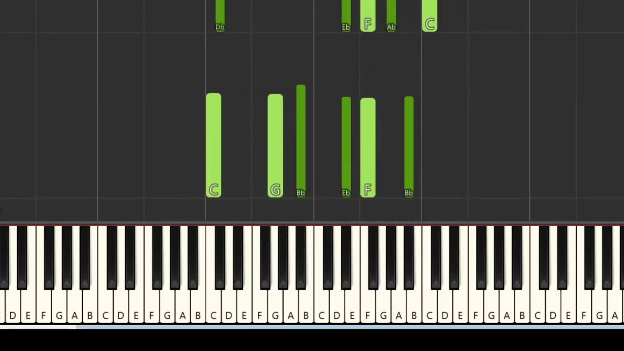 3 chord chill r&b progression 9th and 11th chords (F minor) (FREE MIDI) [Synthesia] (Piano tutorial)