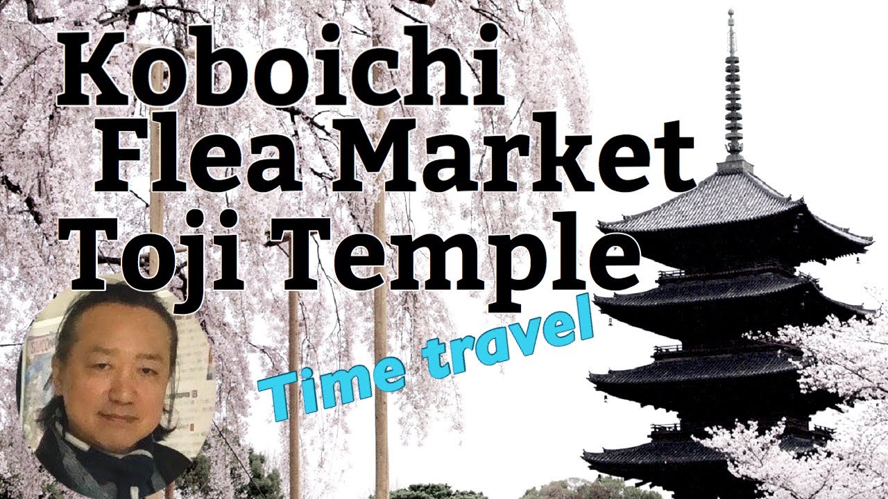 Koboichi Flea Market at Toji temple Kyoto