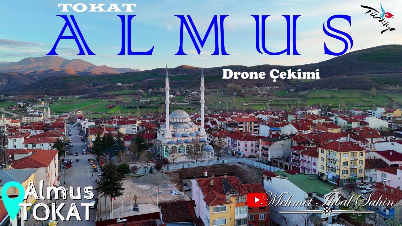 Almus / TOKAT - Gün Batarken Havadan Drone Çekimi / 6.4.24