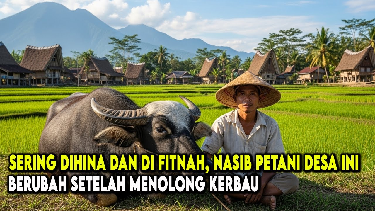 NASIB PETANI MISKIN SETELAH MENOLONG KERBAU BERKEPALA PUTIH, NASIBNYA BERUBAH DRASTIS