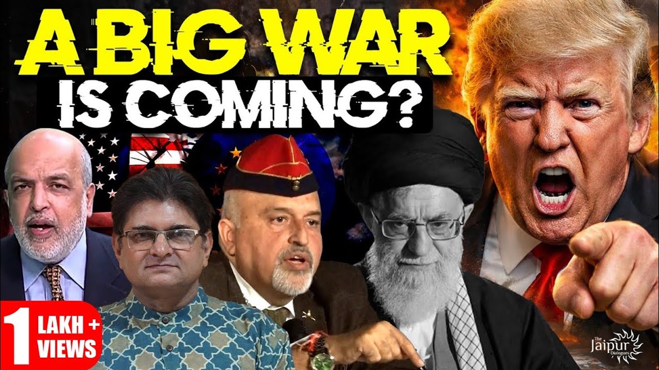 A War Between America & Europe? | Will Iran Implode? | India Winning the Game|Col Chaubey, Vibhuti.J