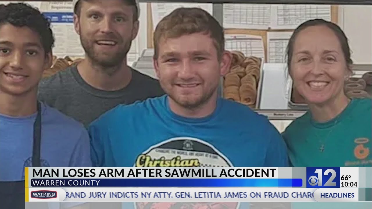 Vicksburg community rallies around injured sawmill worker