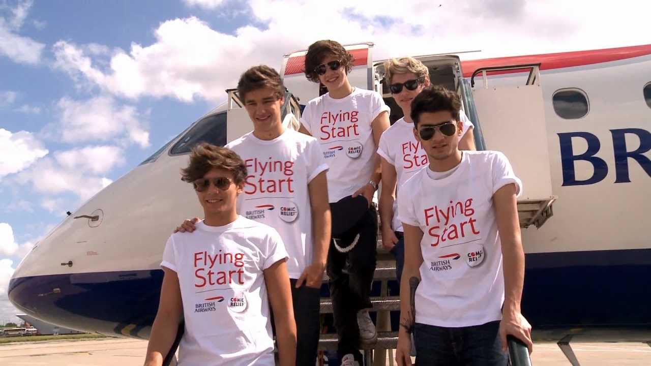 British Airways - One Direction and Flying Start Flight