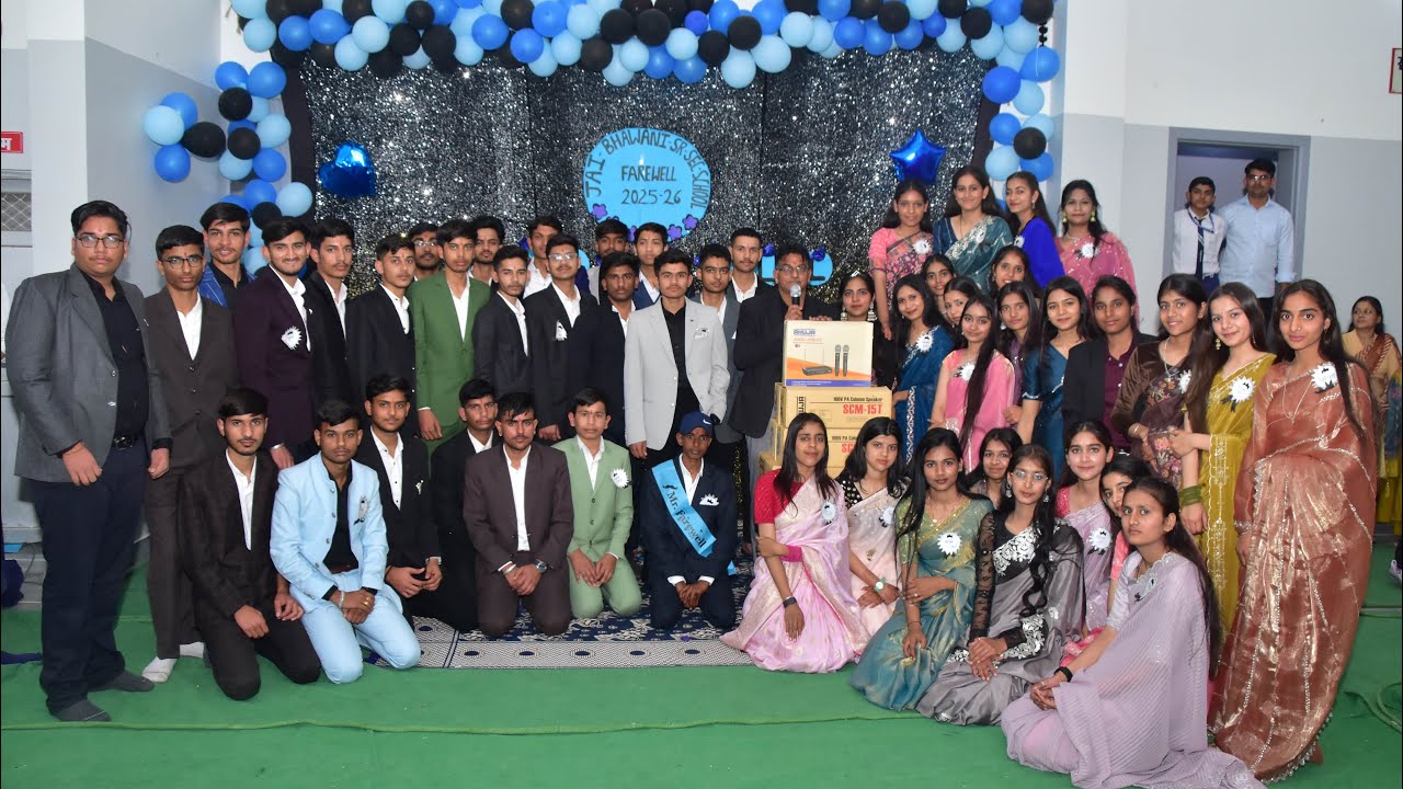 Farewell 2k26✨Jai Bhawani senior secondary school nokha