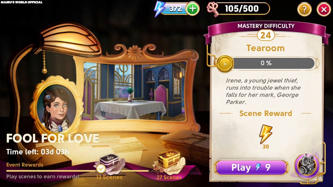 June's Journey Secrets 24R Scene 24 Tearoom Silhouette Mode 4K ULTRA HD