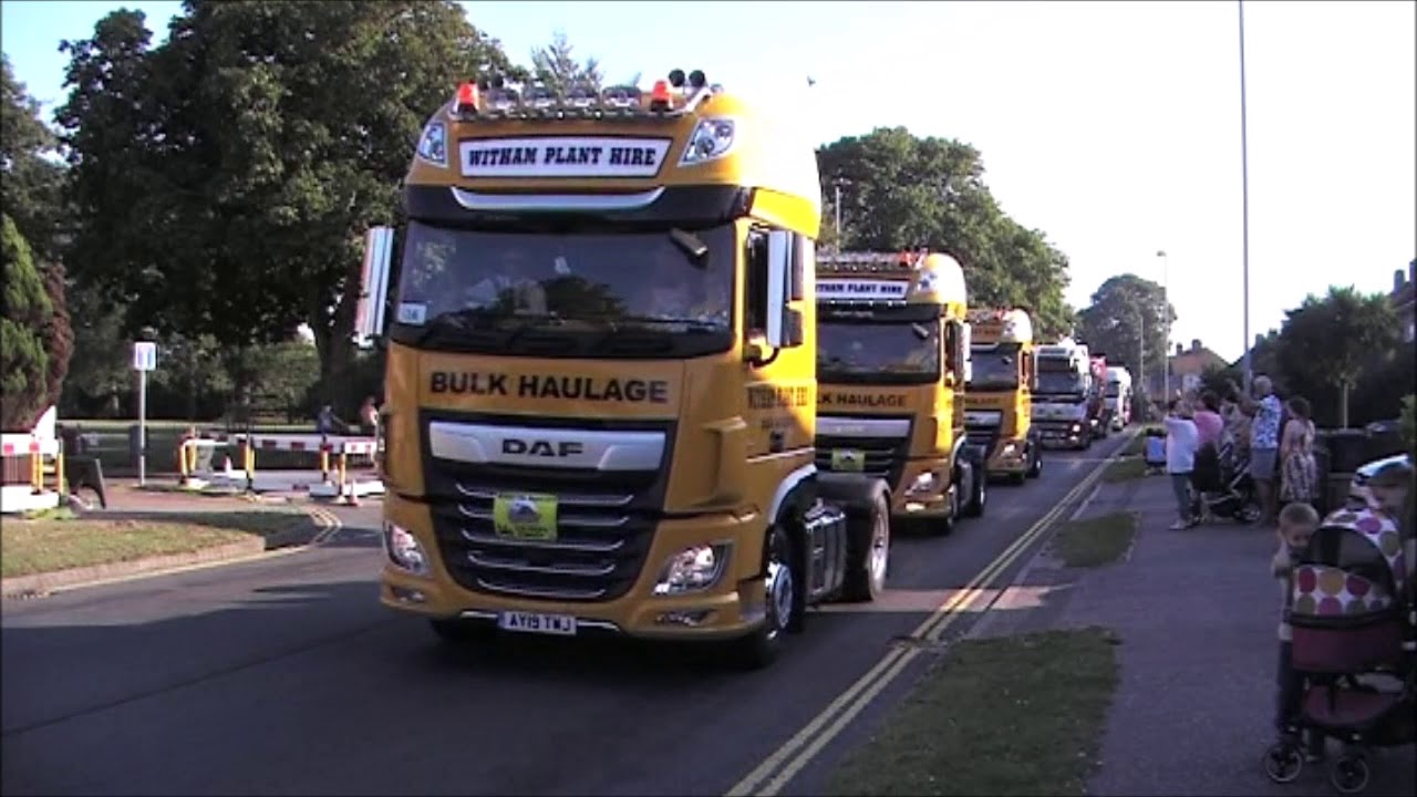 34th East Coast Truckers Childrens Convoy 25th August 2019.