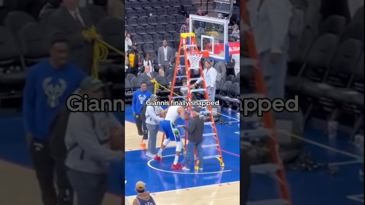 The Real Reason Giannis Pushed the Ladder