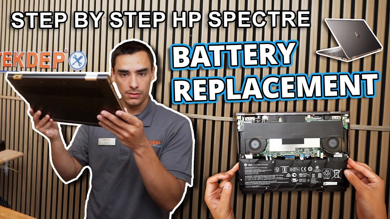 Замена аккумулятора на HP 360 Spectre, восстановление работоспособности устройства
