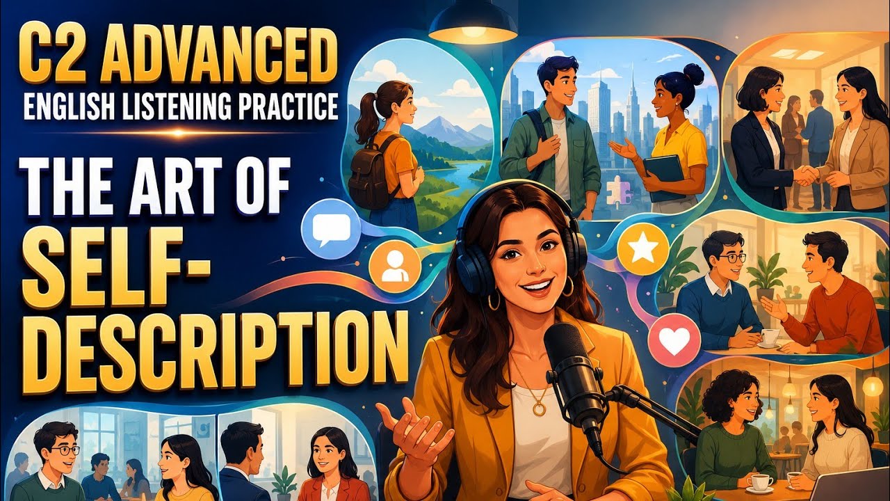 The Art of Self-Description | C2 Advanced English Listening Practice