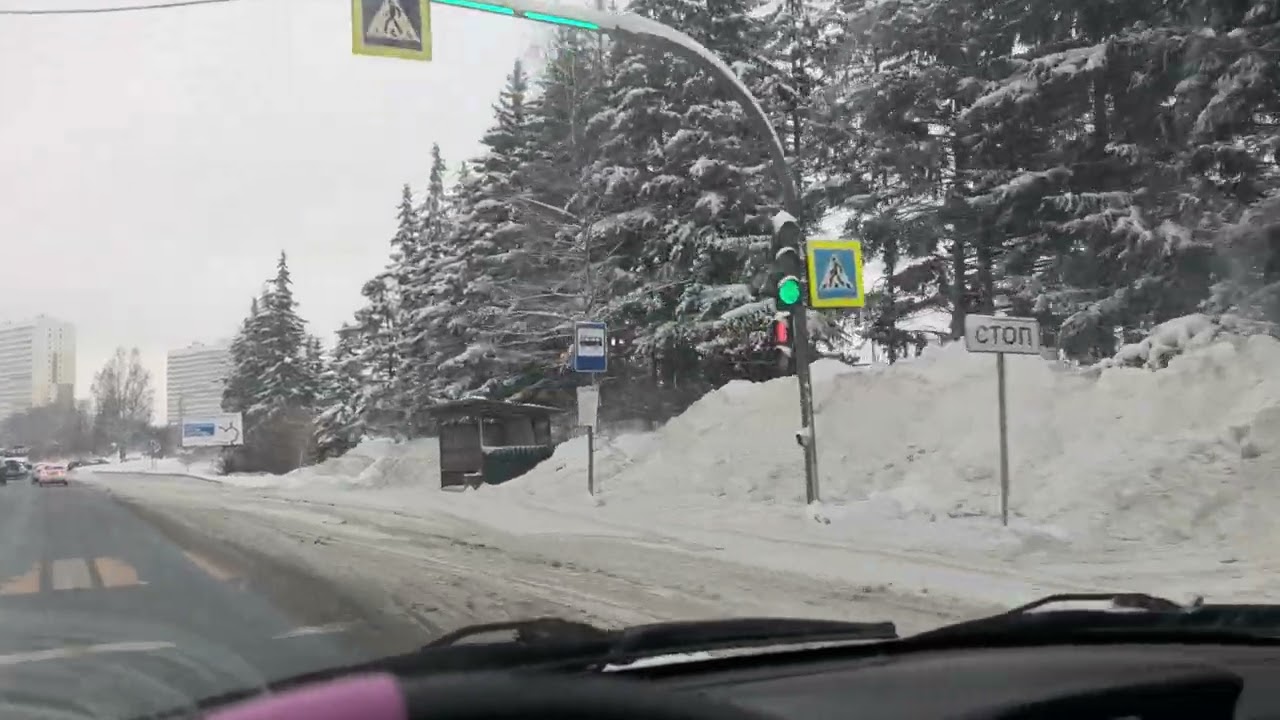 Киров  Въезжаю по Советскому тракту в город