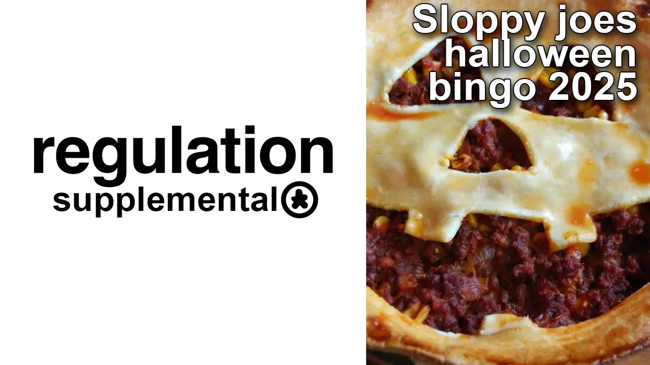 Sloppy Joe's Halloween Bingo 2025