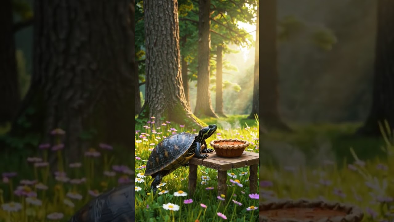 This Turtle Loves his Pumpkin Pie! 