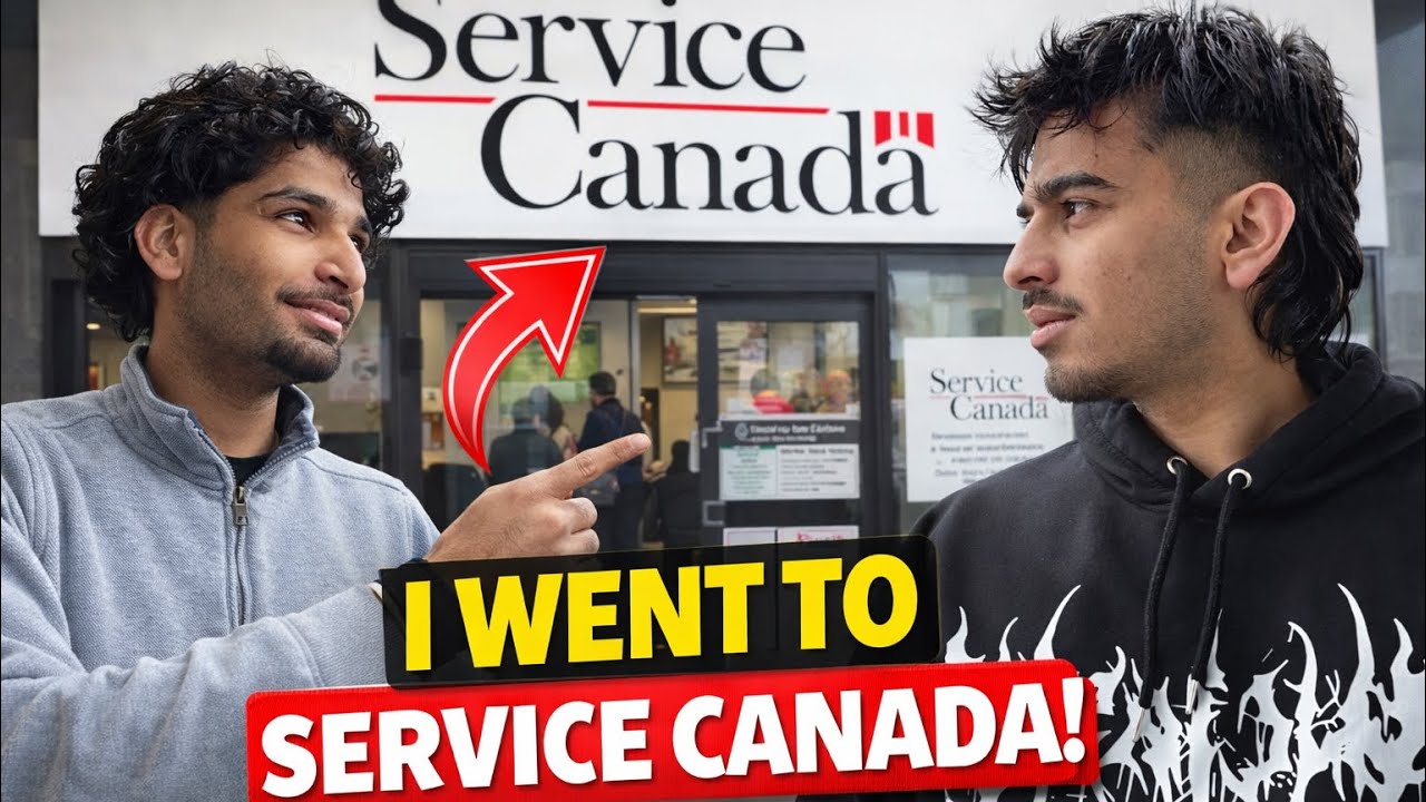 Went to Service Canada to update Sin