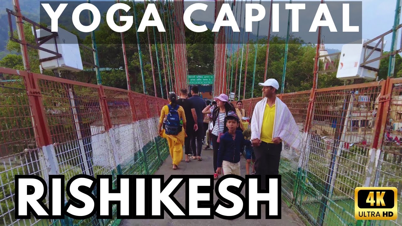 Rishikesh: Walking Through the Spiritual Heartland in 4K 