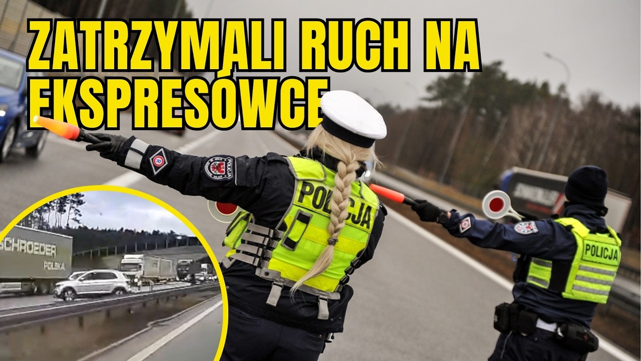 Policja zablokowała ruch na S3, żeby masowo badać trzeźwość. Czy to było bezpieczne?