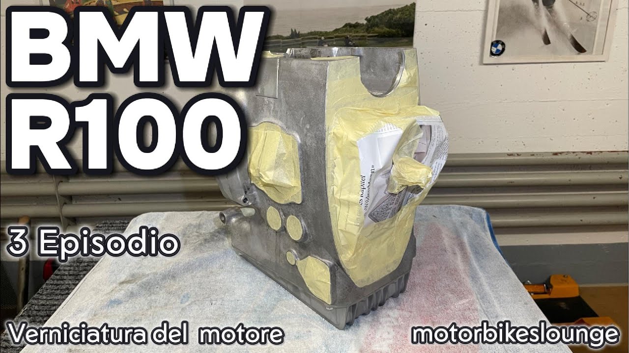 3. Episode: BMW R100 Engine Painting Job
