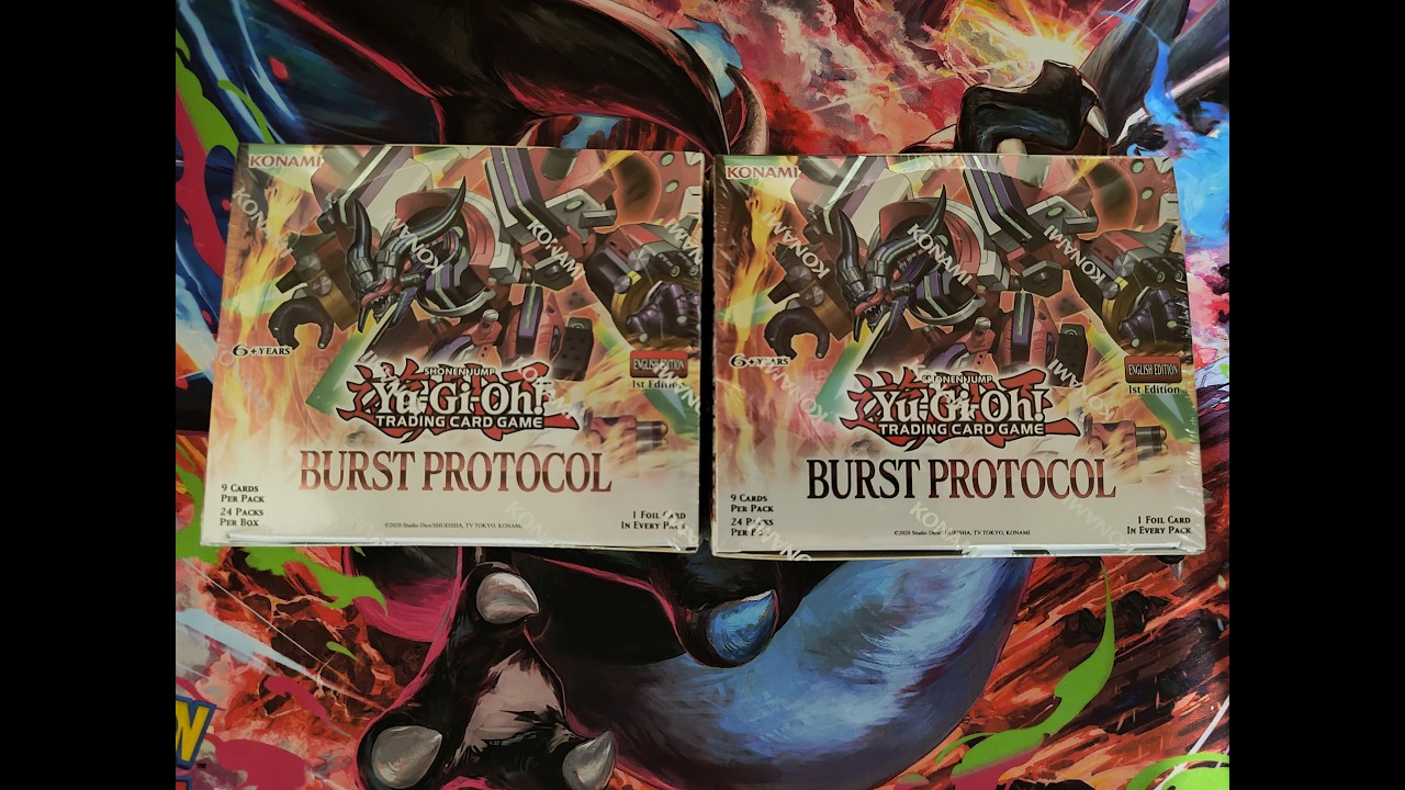 Yu-Gi-Oh! Burst Protocol opening 2 Boxes (48 packs)