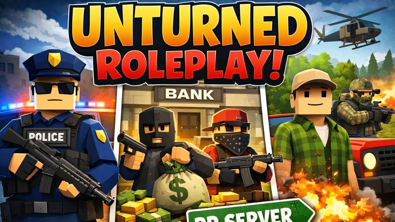 Unturned | BRICKED-UP-RP | Join!