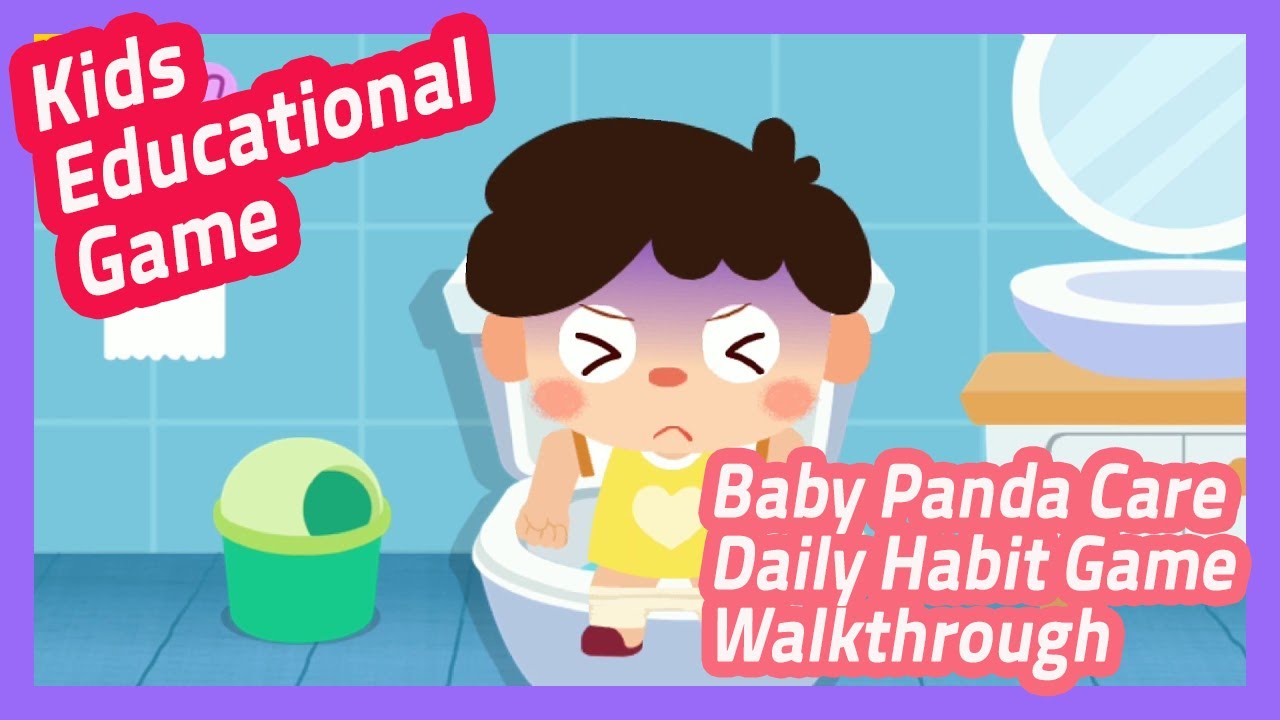 (educational game) Baby Panda Care Daily Habits - Kids play and learn daily self care