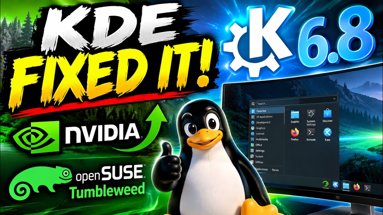 KDE Plasma 6.8 исправляет то, на что пользователи Linux жаловались ГОДАМИ