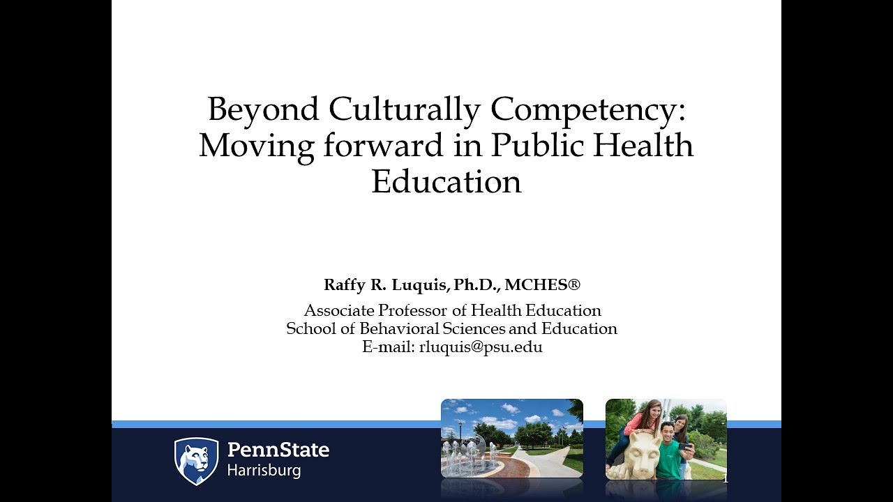 Cultural Competency in Health Promotion