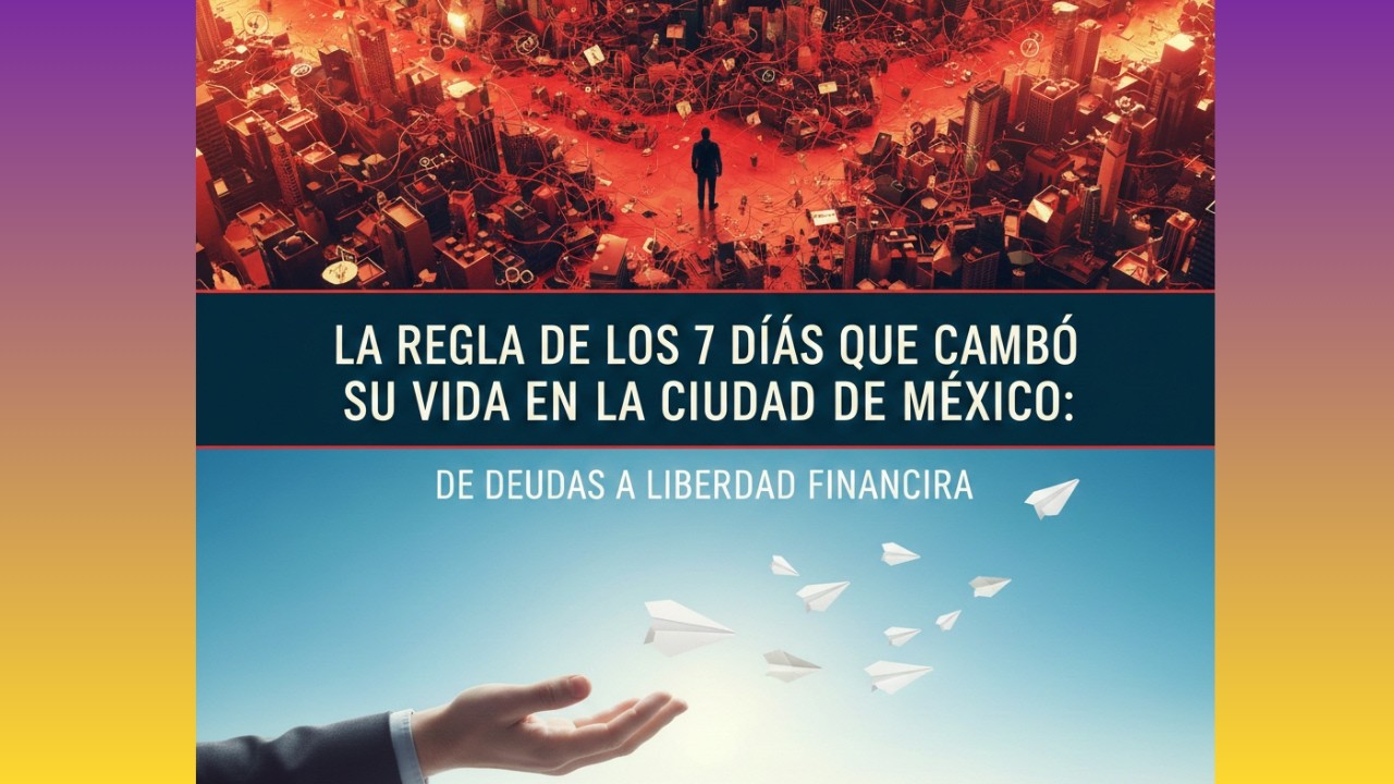 La Regla de los 7 Días que Cambió su Vida en la Ciudad de México De Deudas a Libertad Financiera.