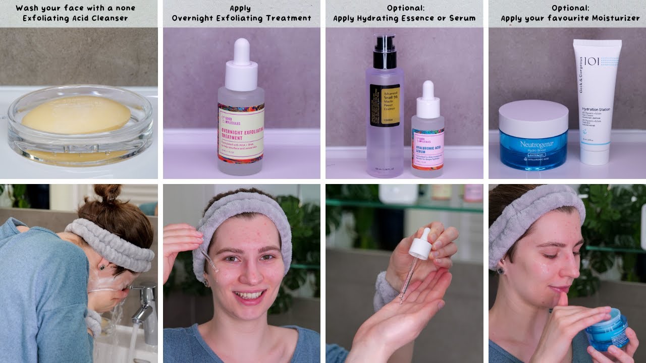 How to use Good Molecules Overnight Exfoliating Treatment