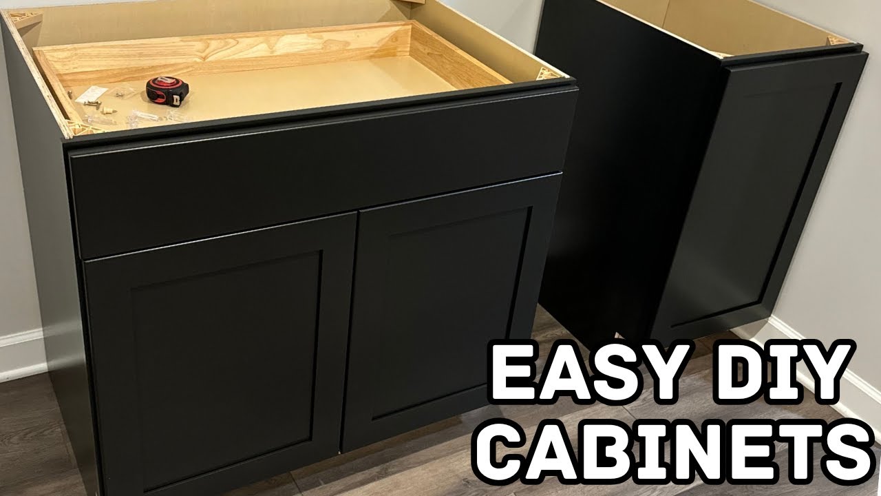 Hampton Bay Avondale Cabinet Assembly - Full Build DIY