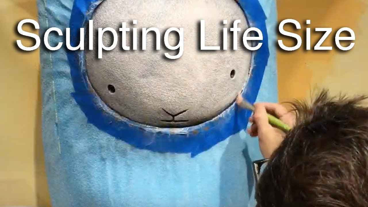 Sculpture Tutorial - Painting on Magic Sculpt - Part 3