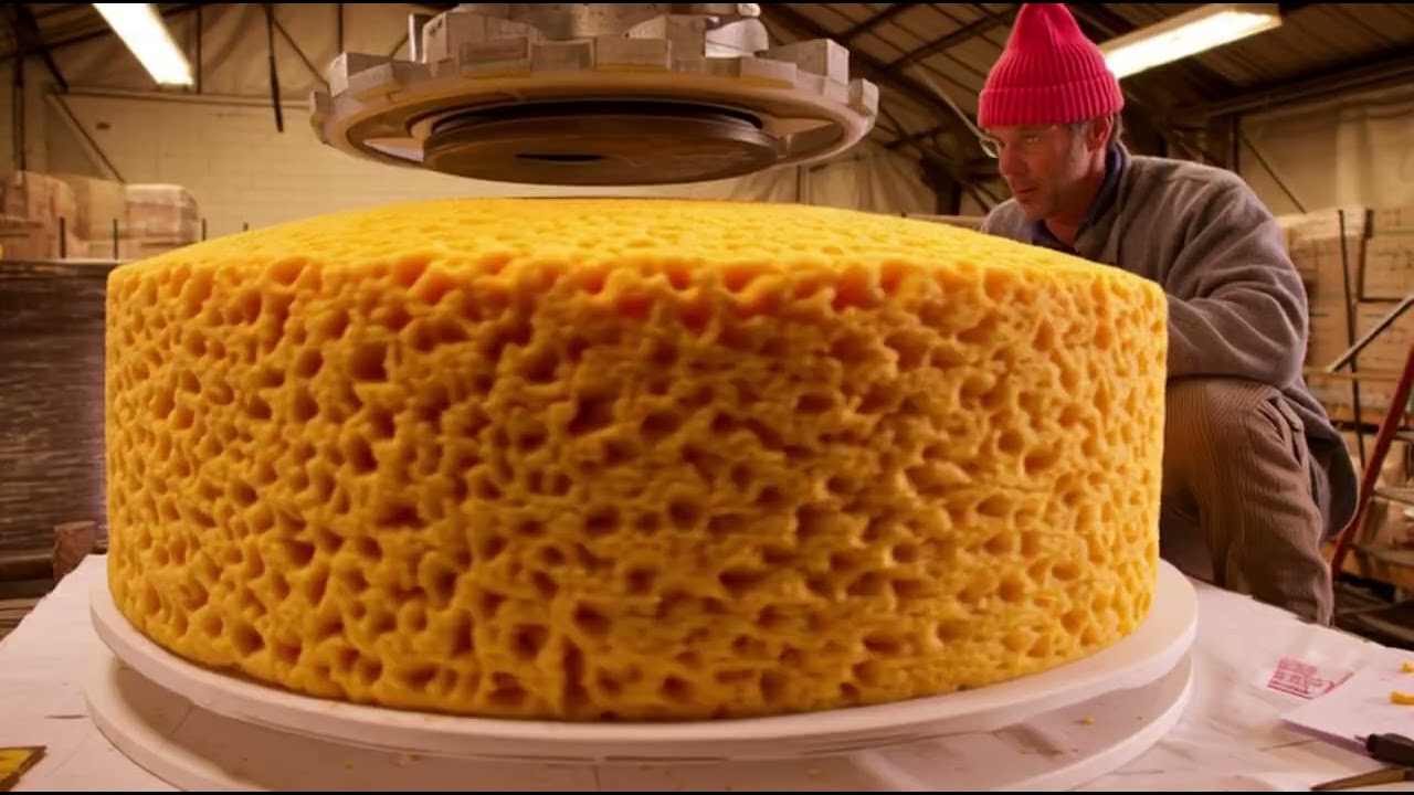 Authentic Gorgonzola Production: Inside a Modern Italian Cheese Factory