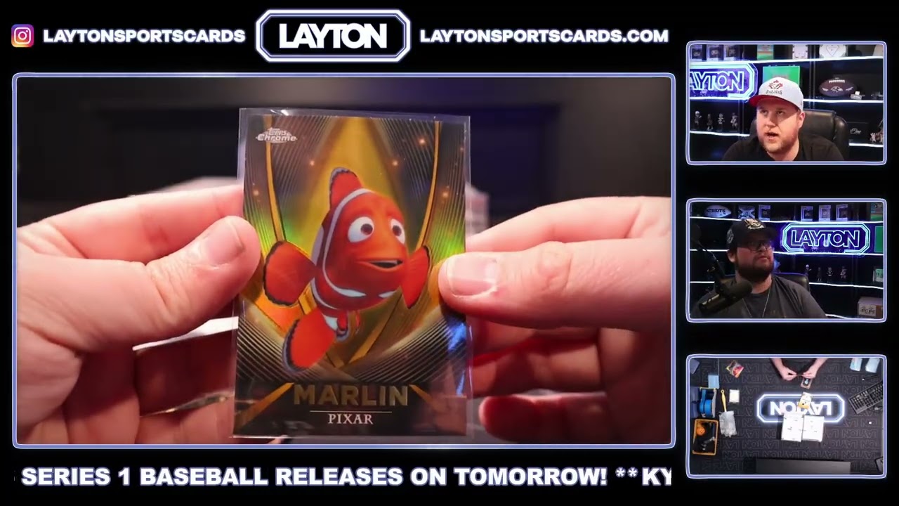 2025 Topps Pixar Gold Hobby 6 Box Case Break #15   PICK YOUR MOVIE