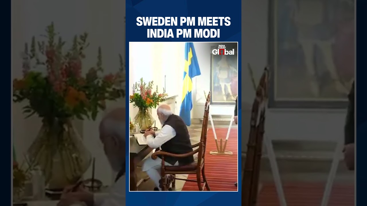 PM Narendra Modi Holds Major Talks With Sweden PM Ulf Kristersson in Gothenburg