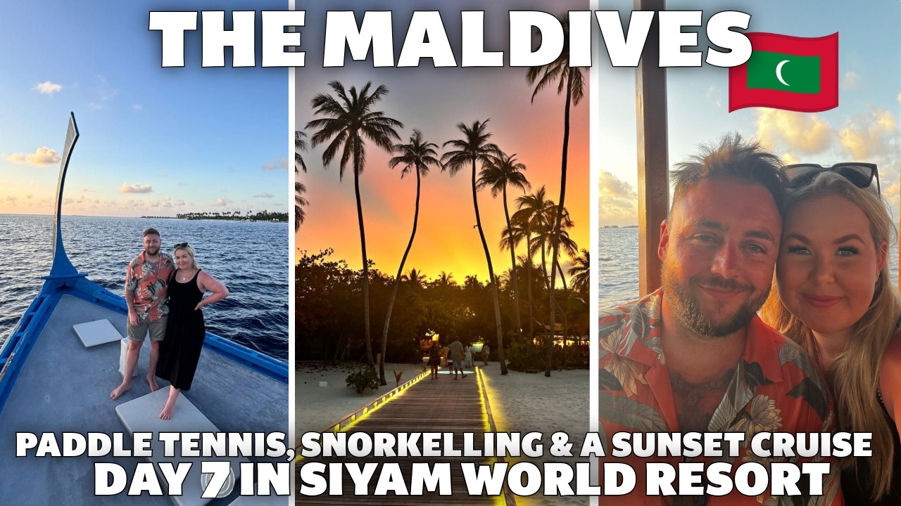 МАЛЬДИВЫ | День 6 в Siyam World | КАЧЕЛИ НА ГРЕБЛЯХ, СНОРКЕЛИНГ И КРУИЗ НА ЗАКАТЕ!