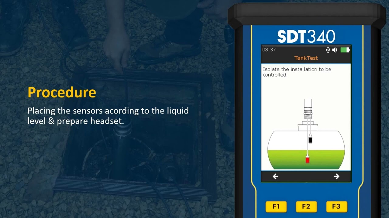 SDT presents the SDT340 TankTest