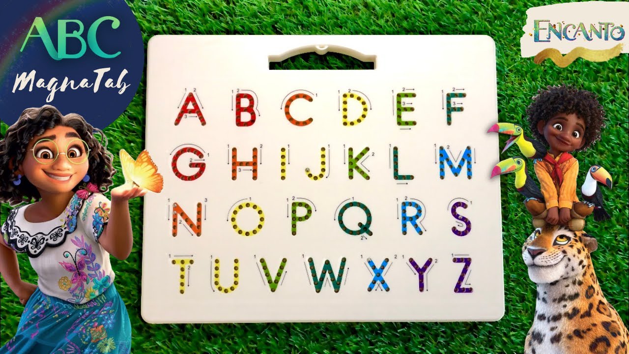 Encanto ABC - Learn to write ABC´s with MAGNATAB
