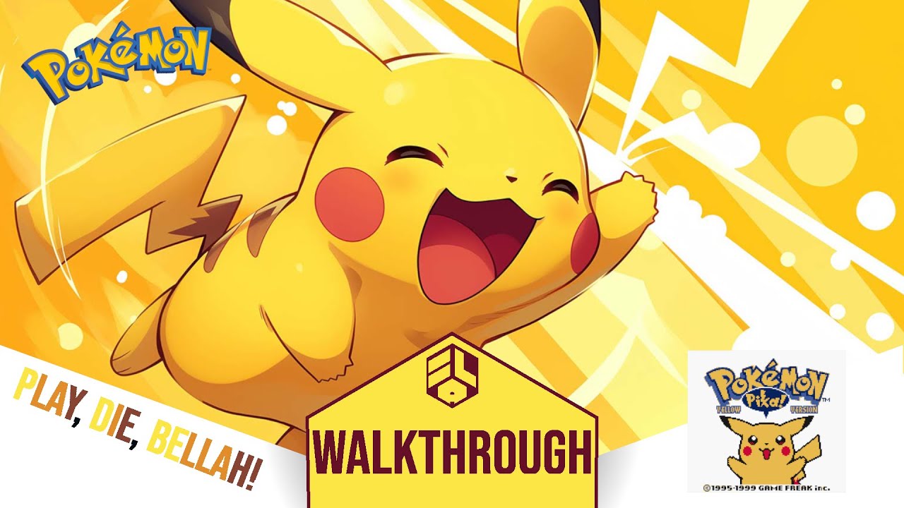 Pokémon Giallo/Yellow - Game Boy Color - Walkthrough Highlights - No Commentary - ITA