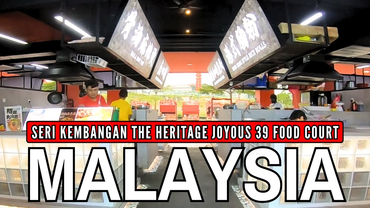 Seri Kembangan Foodie Paradise Foodcourt: Exploring The Heritage Joyous 39 | Walking Tour