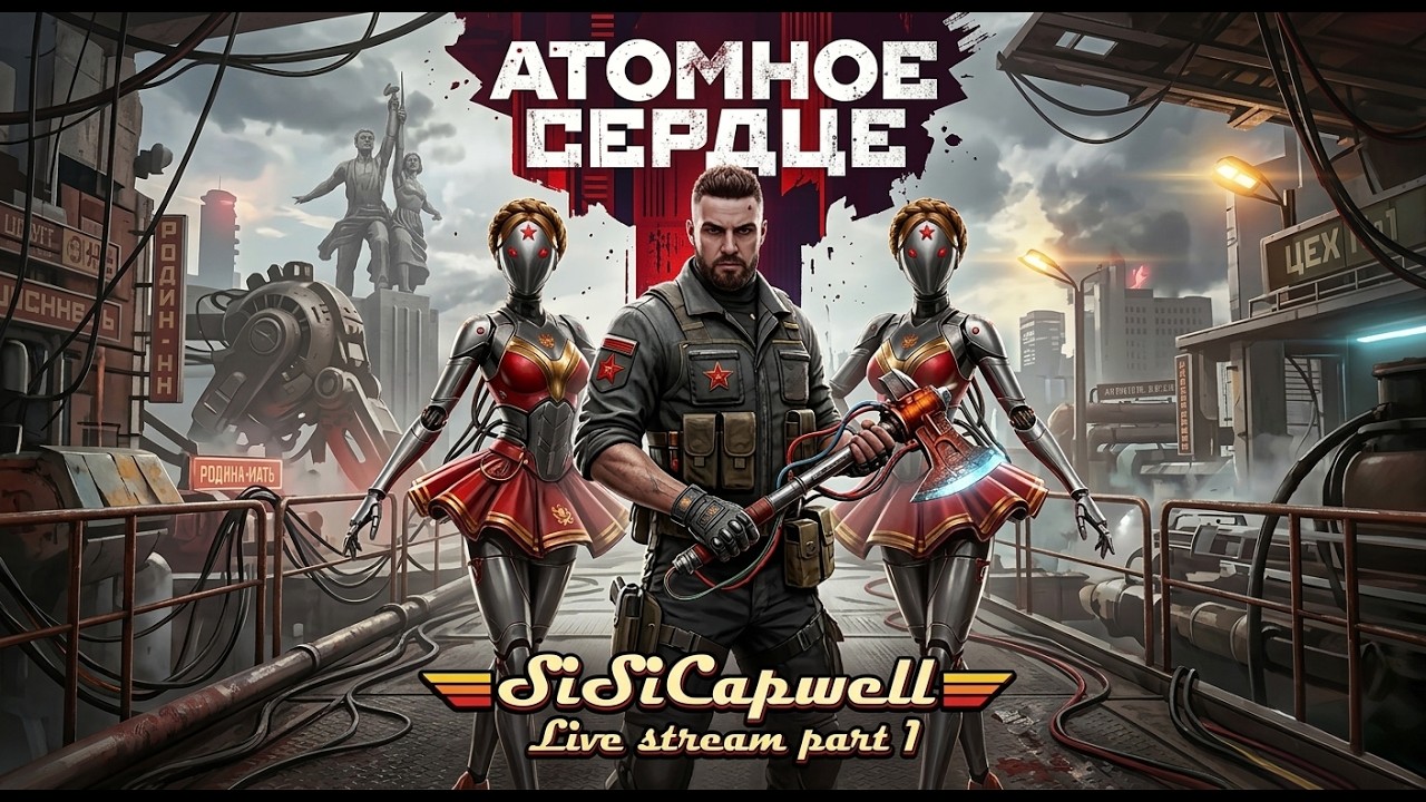 Atomic Heart / Атомное сердце / Прохождение / Part 1 / Live stream / Стрёмчик 👍