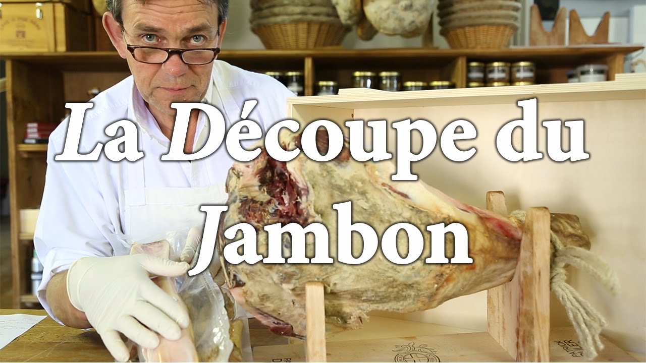 La découpe du jambon Patrick Duler en 7 étapes